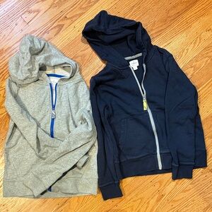Crewcuts Navy Hoodie with Zipper